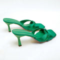 Damen Slingback-High-Heels mit elegantem Knoten-Design und komfortablem Absatz R&B