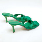 Damen Slingback-High-Heels mit elegantem Knoten-Design und komfortablem Absatz R&B