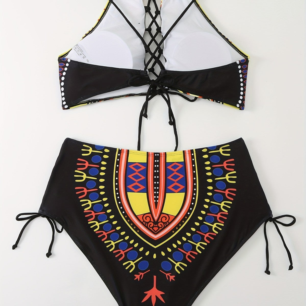 Damen Hochwertiger Bikini mit raffiniertem Schnürdesign R&B