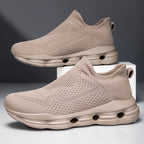 Damen Sportliche Strick-Sneaker mit atmungsaktiver Obermaterialstruktur