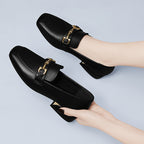 Damen Ballerinas mit modischem Schnallen-Detail R&B