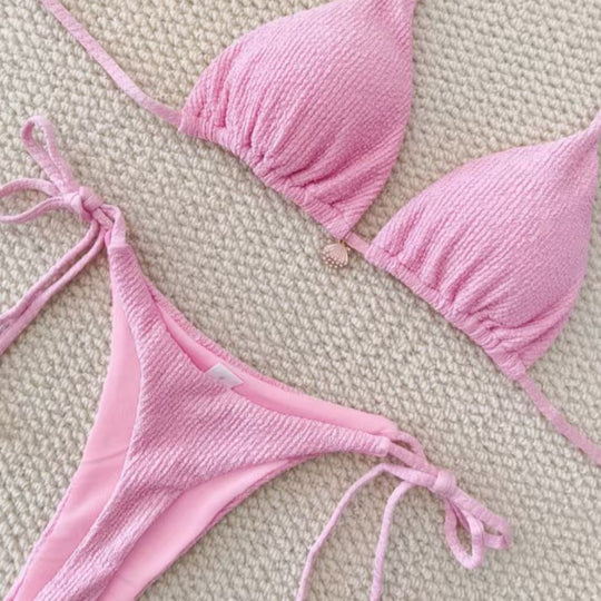 Damen Triangel-Bikini mit raffinierten Details R&B