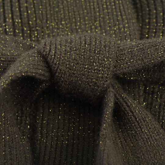 Damen Lange Strickjacke mit Gürtel und Taschen R&B