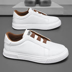 Damen Bequeme Slip-On Sneakers mit elastischen Bändern R&B