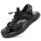 Herren Outdoor Trekking-Sandalen mit verstellbarem Schnellverschluss R&B