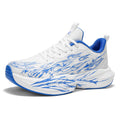 Damen Sportliche Sneaker mit stylishem Flame-Design und atmungsaktiver Mesh-Oberfläche