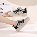 Damen Sportliche Sneakers mit atmungsaktiven Mesh-Einsätzen und rutschfester Sohle R&B