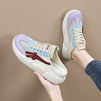 Damen Sportliche Slip-On Sneakers mit luftiger Mesh-Oberfläche und dämpfender Sohle R&B