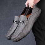Herren Elegante Mokassins mit kunstvoller Naht und flexibel gestalteter Sohle R&B