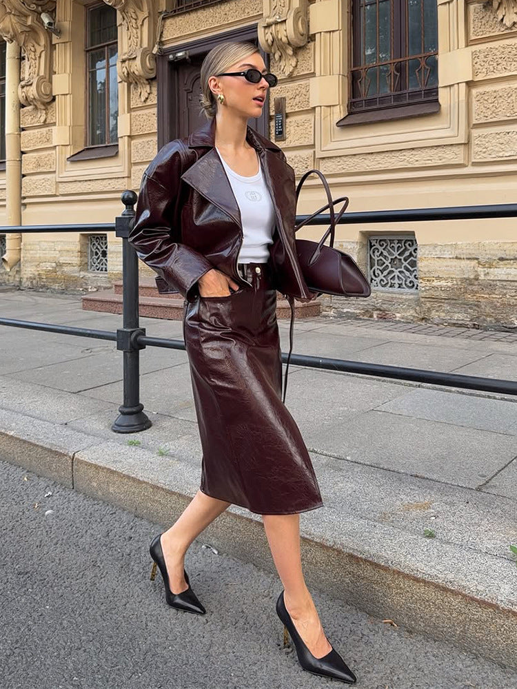 Damenatelier-inspiriertes kleid mit tailliertem Schnitt und schickem Gürtel R&B