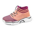 Damen Sportliche Sneakers mit atmungsaktivem Obermaterial und flexiblem Design