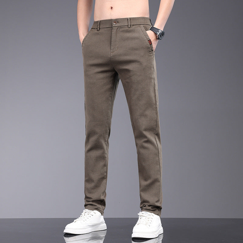 Herren Chinohose mit elastischem Bund