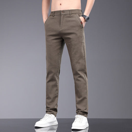 Herren Chinohose mit elastischem Bund