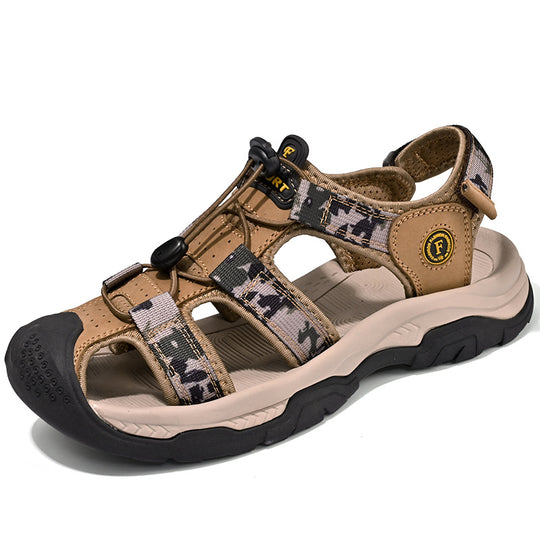 Damen Sportliche Outdoor-Sandalen mit Schnellverschluss und rutschfester Sohle R&B