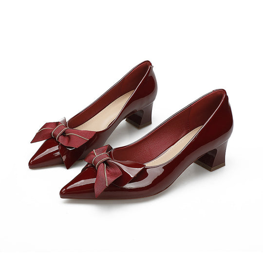 Damen Pumps mit eleganter Schleifenapplikation R&B