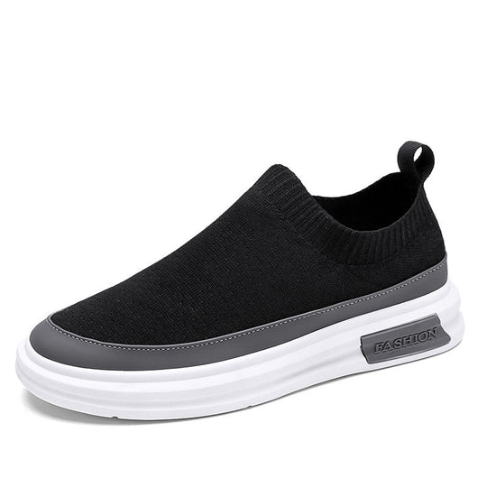 Damen Elastische Slip-On Sneakers mit bequemer Sohle R&B