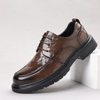 Herren Elegante Schnürschuhe mit edlem Glanz und rutschfester Sohle