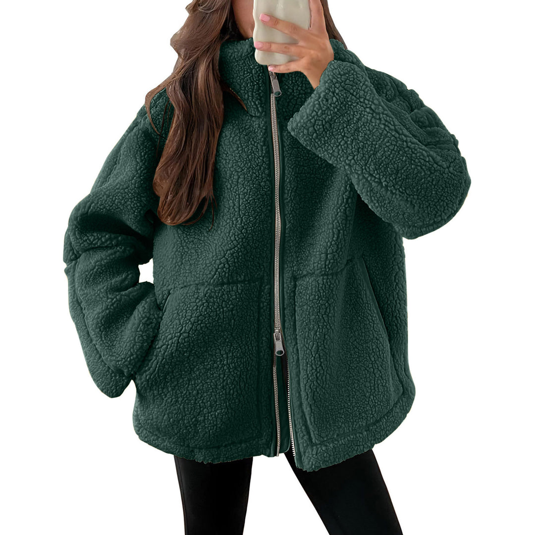Damen Gemütlicher Fleece-Hoodie R&B