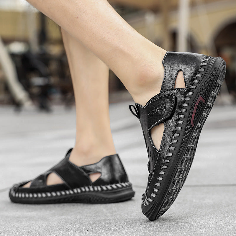 Herren Atmungsaktive Sandalen mit komfortablem Schnellschnürsystem R&B