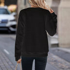 Damen Sportliches Sweatshirt mit halbem Reißverschluss R&B
