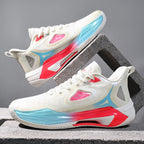 Damen Hochleistungs-Basketballschuhe mit atmungsaktivem Mesh-Obermaterial und dämpfender Sohle