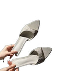 Damen Glitzernde Riemchensandalen R&B