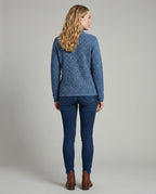 Strickjacke Damen elegant mit goldenen Knöpfen