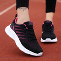 Damen atmungsaktive Performance-Laufschuhe mit dämpfender Sohle und flexiblem Obermaterial R&B