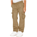 Unisex Freizeit Cargo-Hose mit praktischen Seitentaschen R&B
