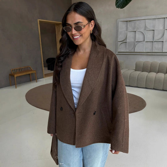 Damen eleganter Oversized Blazer R&B