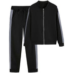 Damen Sportanzug mit stylischen Elemente und elastischem Bund R&B