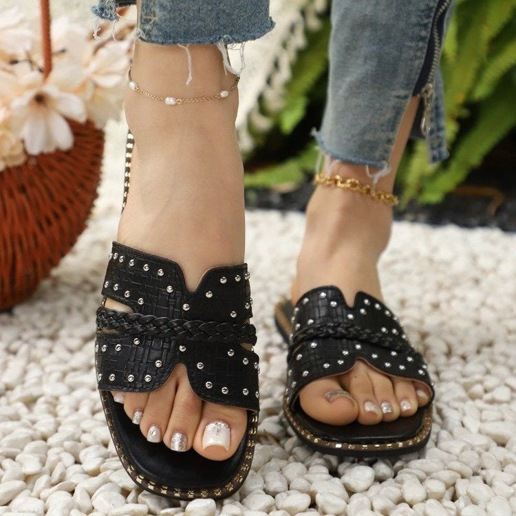Damen Komfortable und stilvolle Riemensandalen R&B