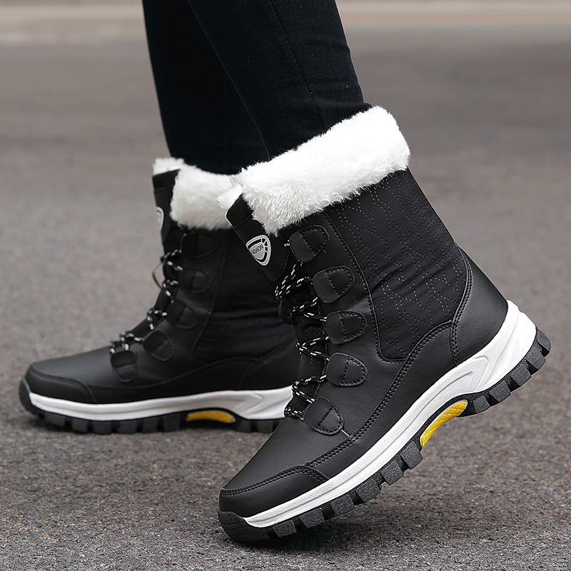 Damen Winterstiefel mit isolierendem Futter und rutschfester Sohle R&B
