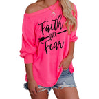Damen Übergröße Sweatshirt R&B
