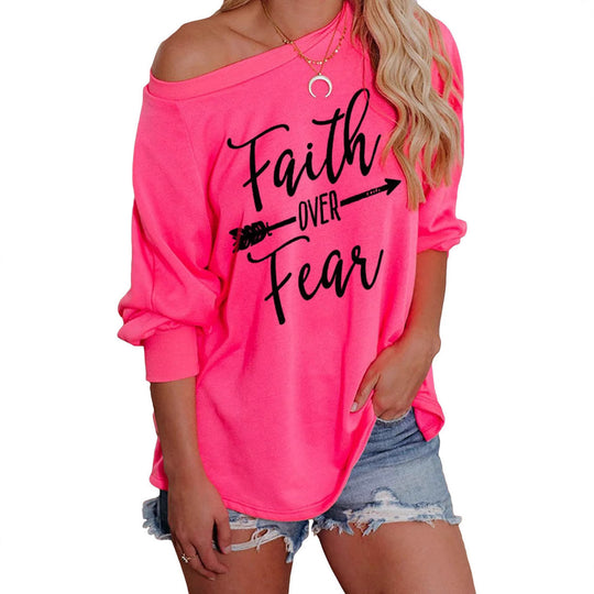 Damen Übergröße Sweatshirt R&B