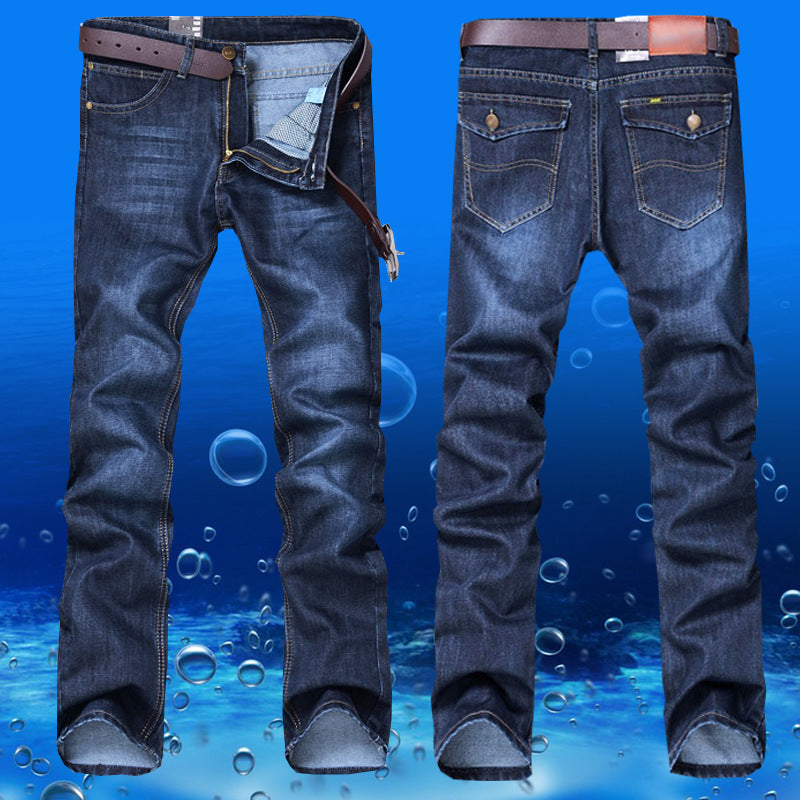 Herren Slim-Fit Jeans mit elastischem Bund und hohem Tragekomfort R&B