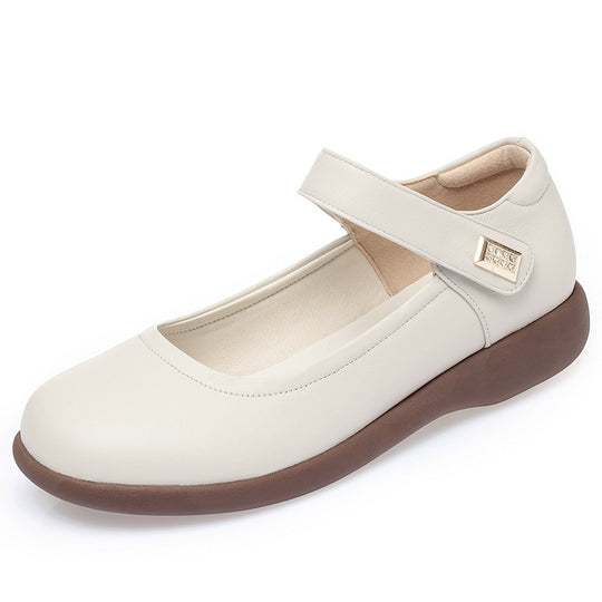 Damen Mary Jane Schuhe mit rutschfester Sohle und elegantem Riemen R&B