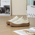 Damen Komfortable Sneakers mit sportlicher Profilsohle