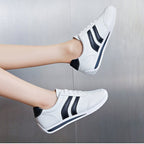 Damen Sportliche Sneakers mit atmungsaktivem Obermaterial und flexiblem Sohlenprofil R&B