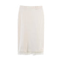 Damen Bleistiftrock mit feiner Spitze und elegantem Bund R&B