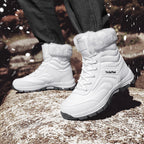 Damen Winterstiefel mit rutschfester Sohle und warmem Futter R&B