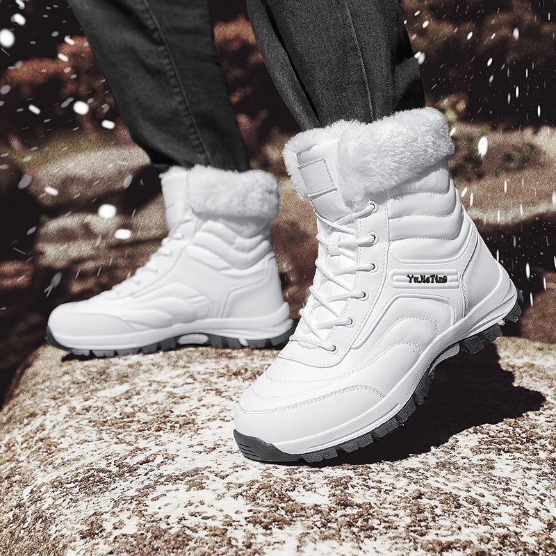 Damen Winterstiefel mit rutschfester Sohle und warmem Futter R&B