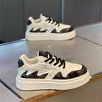 Damen bequeme Chunky Sneakers mit sportlichem Design und dämpfender Sohle R&B