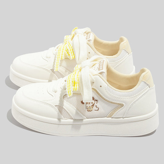 Damen Schnüre Sneakers aus atmungsaktivem Mesh mit einzigartigem Design R&B