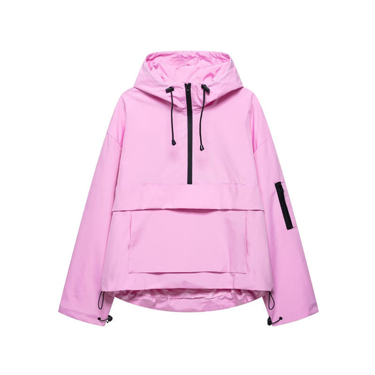 Damen leichte Anorakjacke mit praktischen Taschen R&B