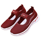 Damen Komfortable Slip-On Sneakers mit elastischem Riemen R&B