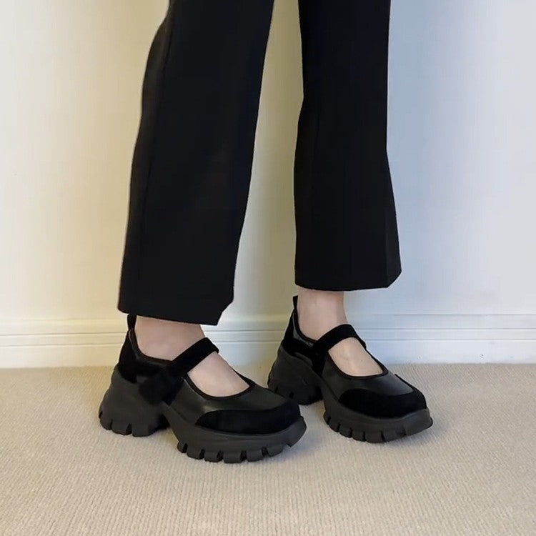 Damen Sneakers mit verstellbarem Klettverschluss und rutschfester Sohle R&B