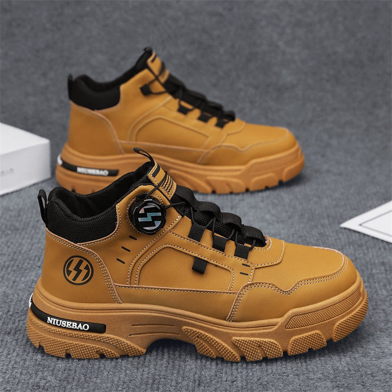 Damen Sneakers mit atmungsaktiver High-Top Konstruktion und rutschfester Profilsohle R&B