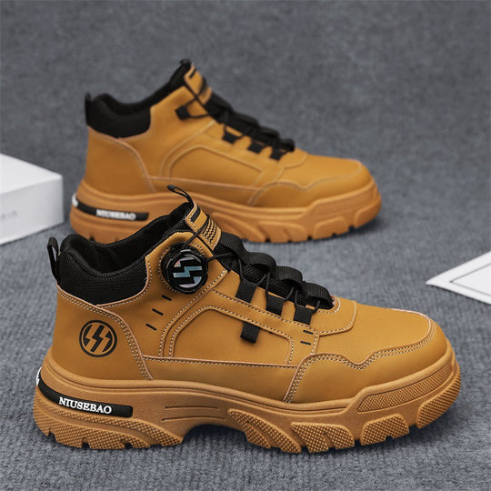 Damen Sneakers mit atmungsaktiver High-Top Konstruktion und rutschfester Profilsohle R&B