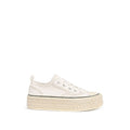 Damen modische Plateausneaker aus hochwertigem Canvas mit komfortabler Sohle R&B
